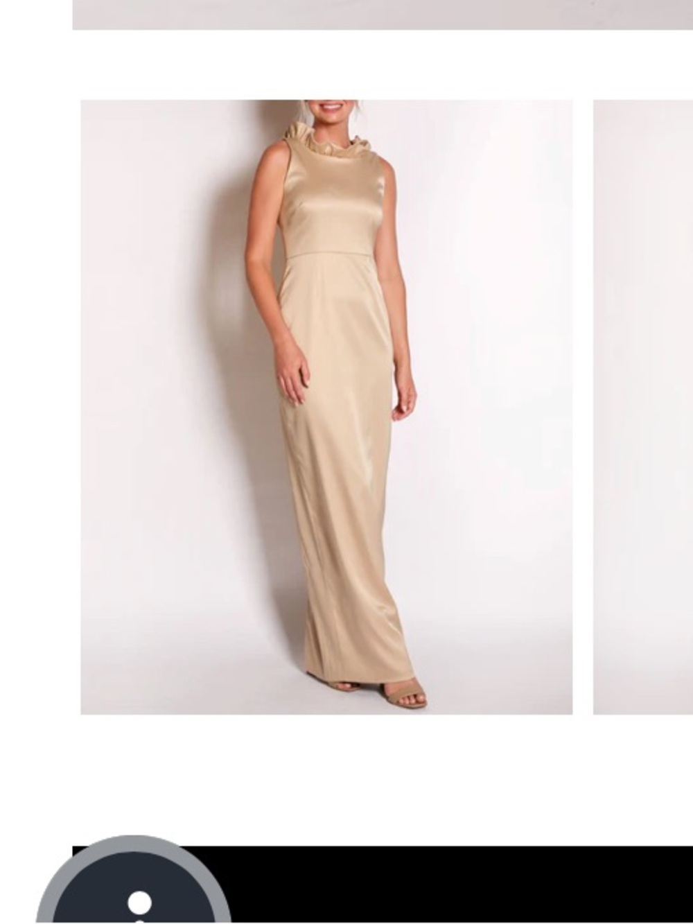 Elegant Gold Gown - Women
